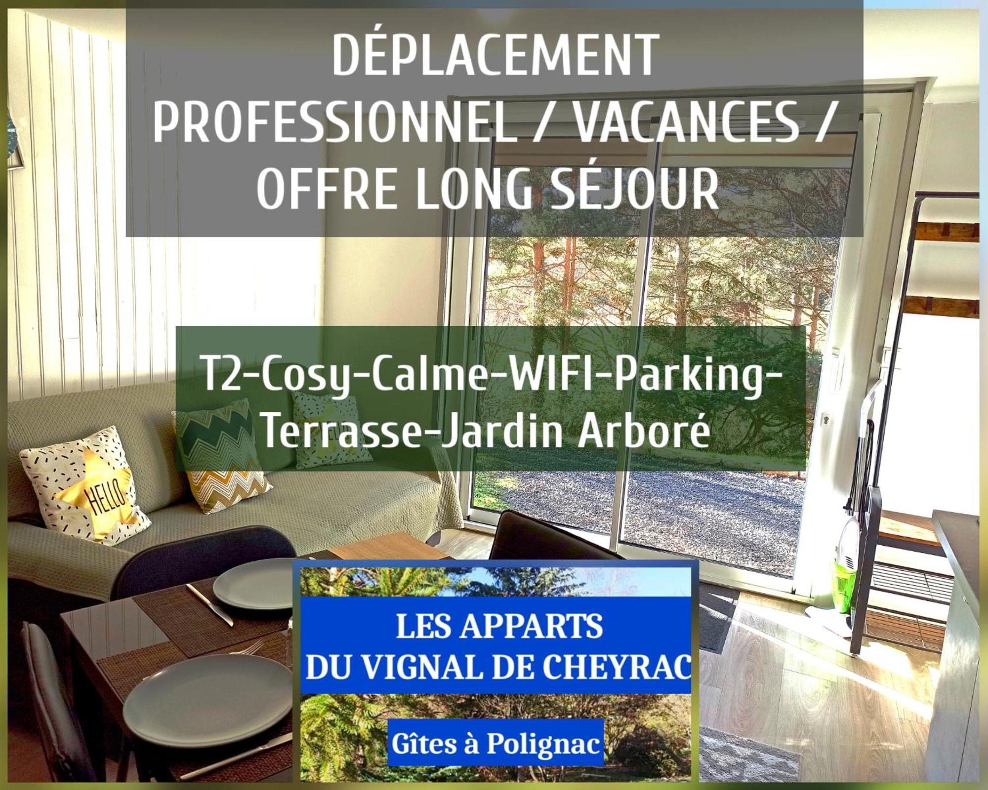 Les Apparts Du Vignal De Cheyrac Polignac  Exterior foto